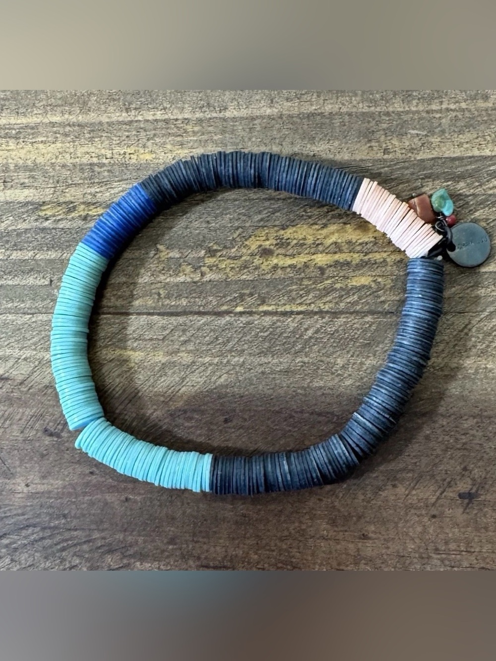 Chan Luu Multicolor Heishi Disc Bead Bracelet